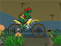 Игра Черепашки ниндзя: на мотоцикле